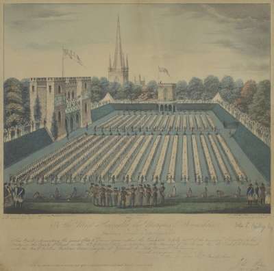 Image of Fete at Hillsborough Fort 1837