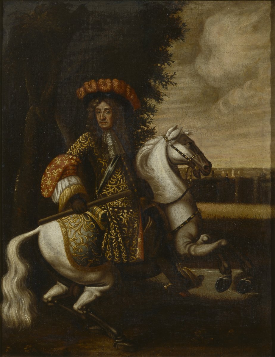 Image of King William III (1650-1702) on Horseback