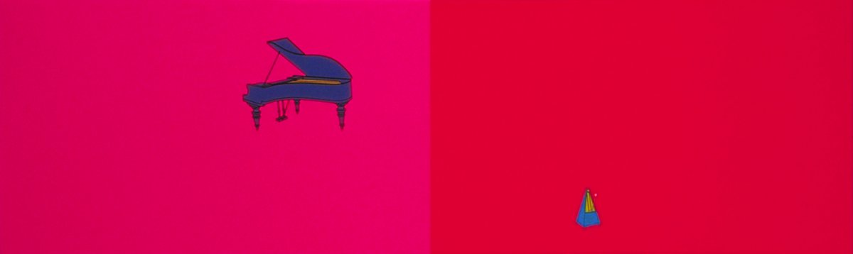 Image of untitled [grand piano and metronome]