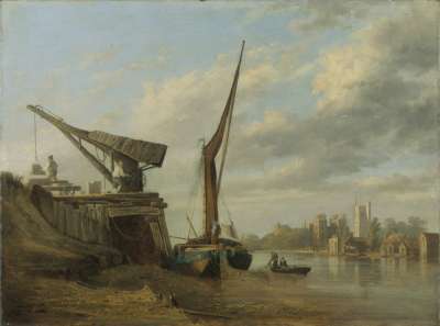 Image of The River Thames with Lambeth Palace