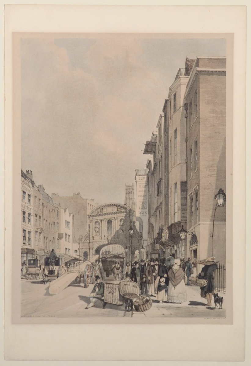 Image of Temple Bar, from the Strand