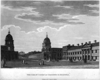 Image of The Great Court of Greenwich Hospital