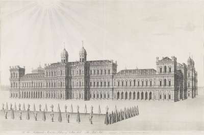 Image of The Palace of Whitehall: The Park Side