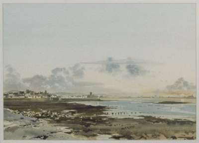 Image of Castletown from Scarlett, Sunrise, Christmas Day 1976