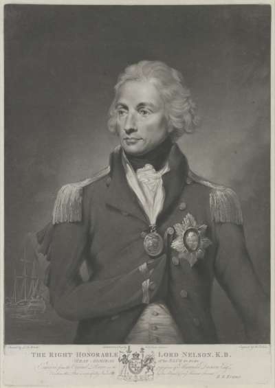 Image of Horatio Nelson, 1st Viscount Nelson (1758-1805) Vice-Admiral & Victor of Trafalgar