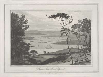 Image of Hamoaze from Mount Edgecumbe