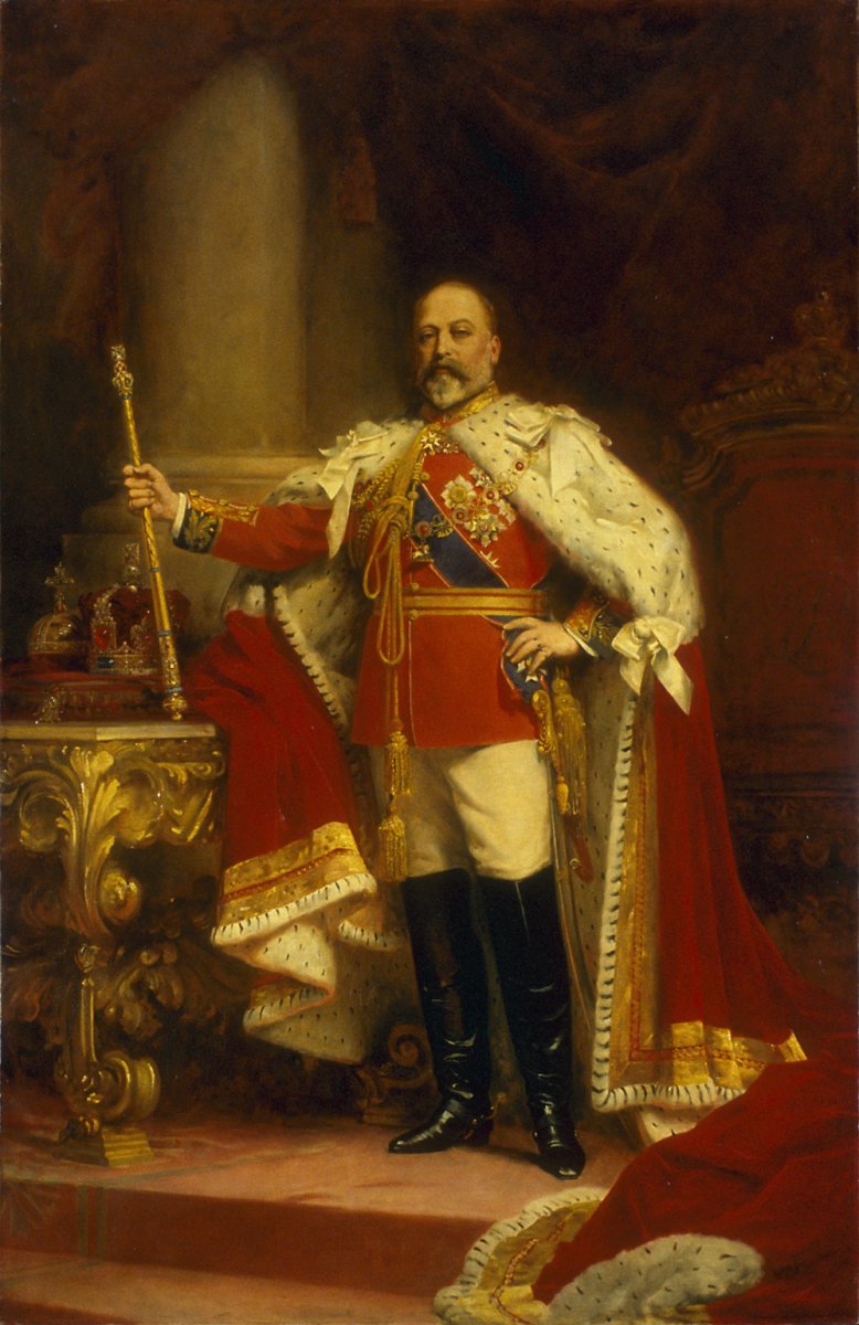 Image of King Edward VII (1841-1910) Reigned 1901-10