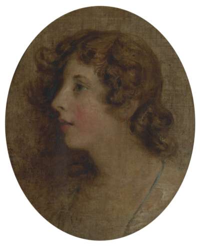 Image of Portrait of an Unknown Young Woman