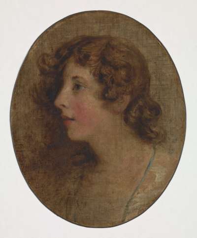 Image of Portrait of an Unknown Young Woman