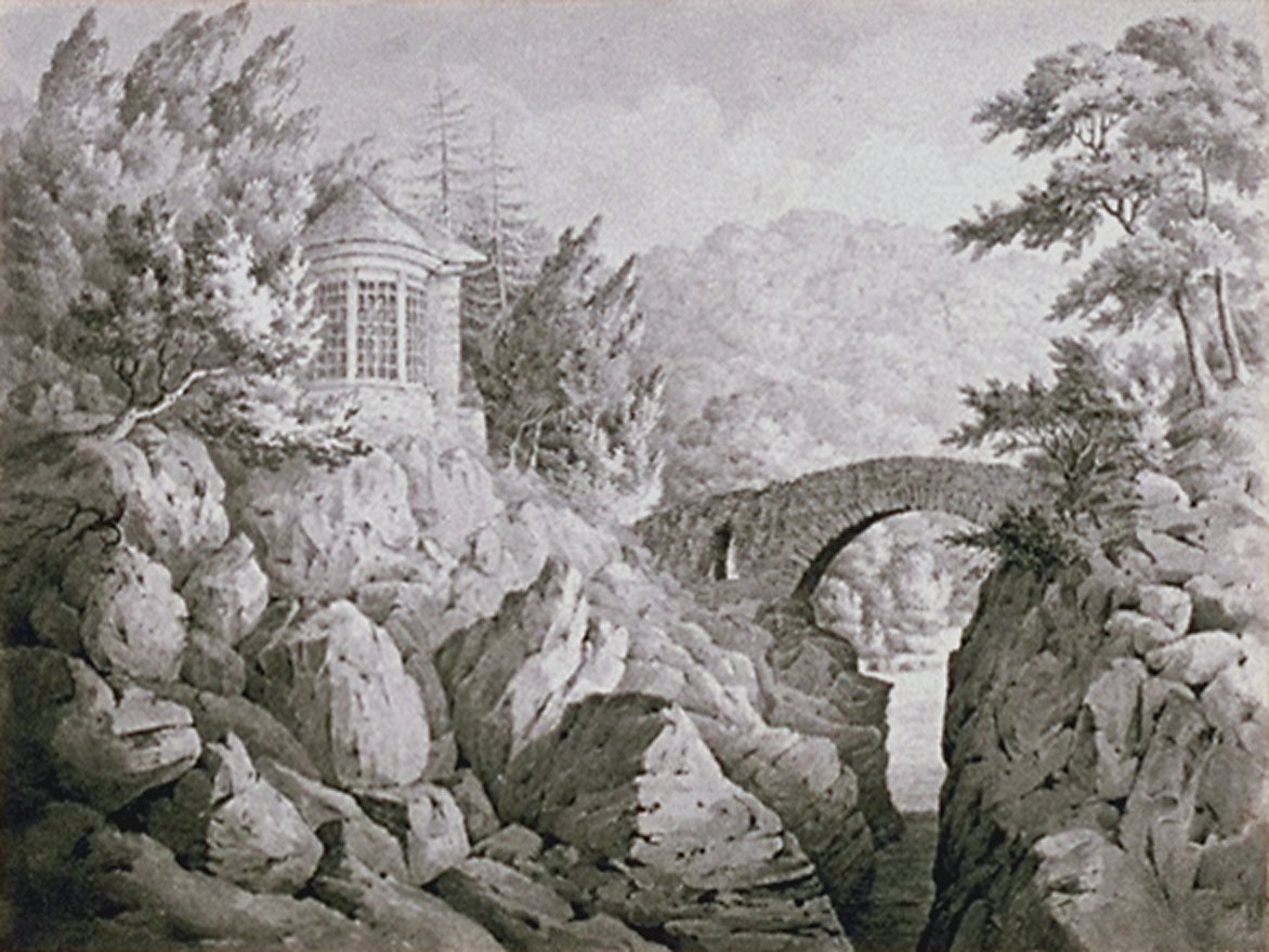 Image of Ossian’s Hall near Dunkeld