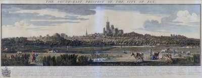 Image of The South-East Prospect of the City of Ely