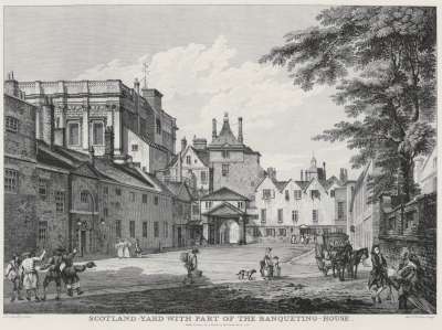 Image of Scotland Yard with Part of the Banqueting House