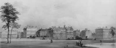 Image of Horse Guards Parade: the Foreign Office from St. James’s Park