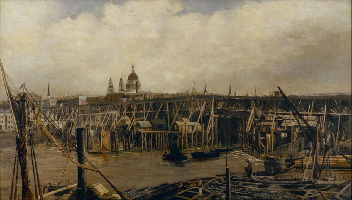 Image of The Rebuilding of Blackfriars Bridge