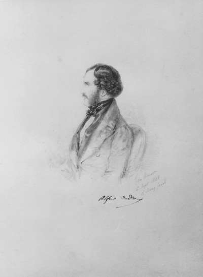 Image of Alfred Dedreux (1810-60) painter