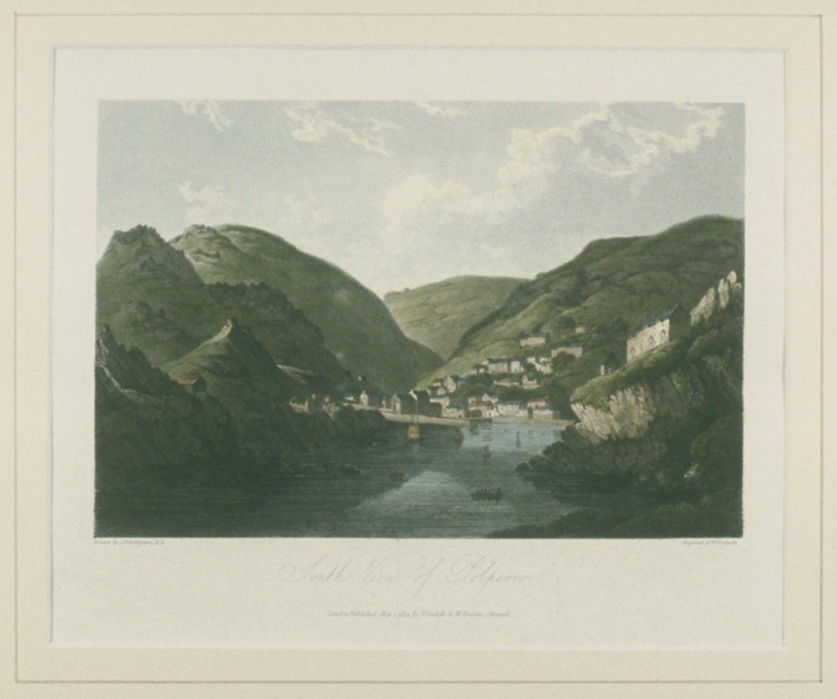 South View of Polperro - Government Art Collection