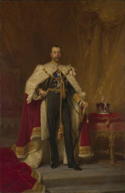 Image of King George V (1865-1936) Reigned 1910-36