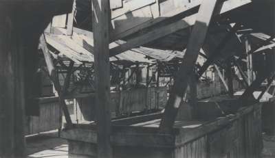 Image of Empty Market Stalls, Ceuta, Morocco