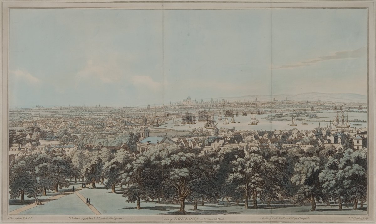 Image of View of London from Greenwich Park