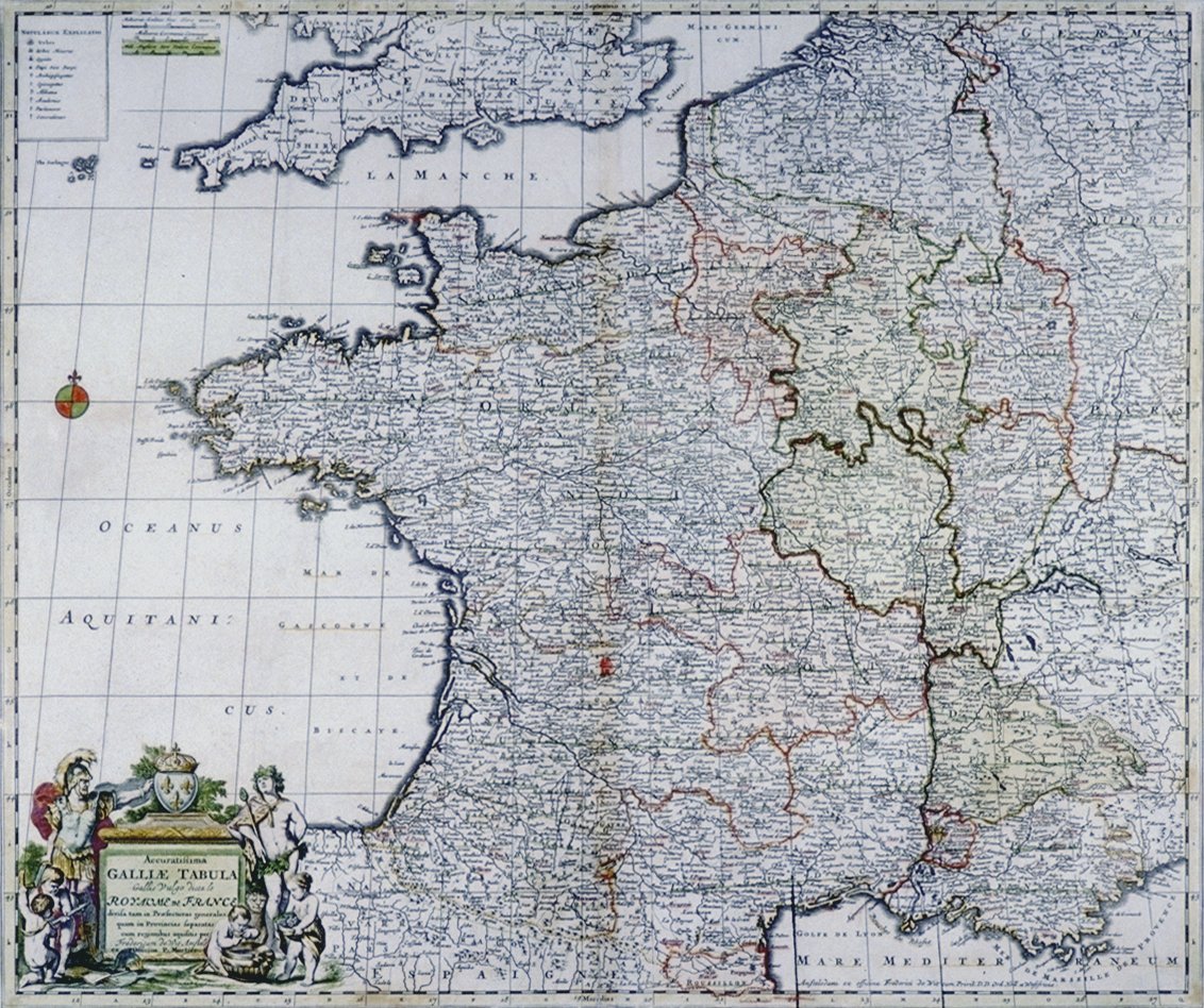 Image of Map of France