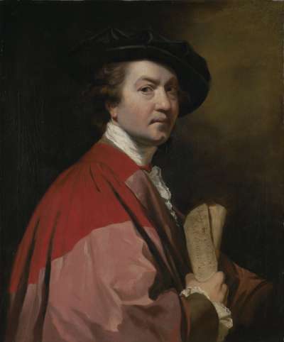 Image of Sir Joshua Reynolds (1723-1792) painter and 1st President of Royal Academy