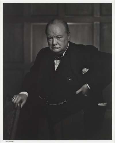 Image of Sir Winston Leonard Spencer Churchill (1874-1965) Prime Minister