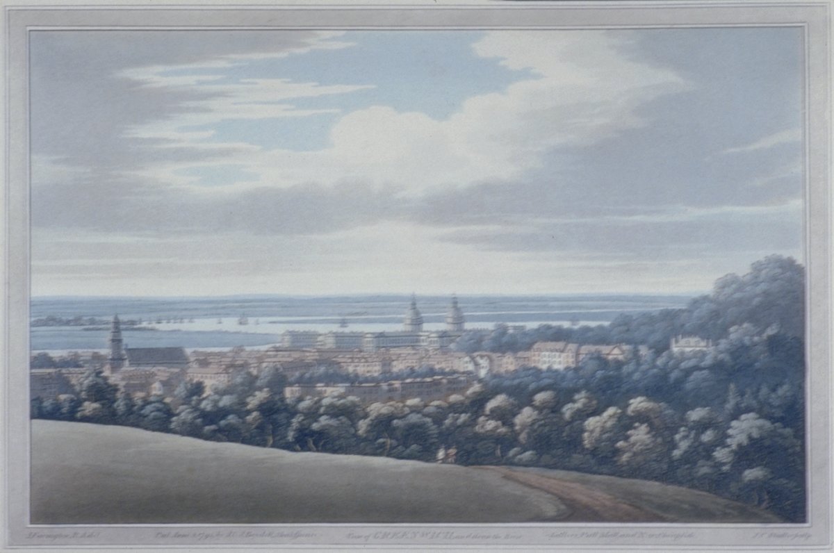 Image of View of Greenwich, and down the River