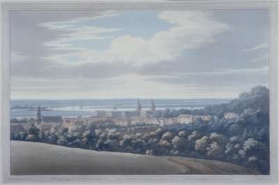 Image of View of Greenwich, and down the River