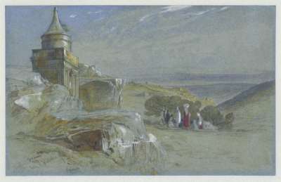 Image of Absalom’s Pillar in the Valley of Jehosophat