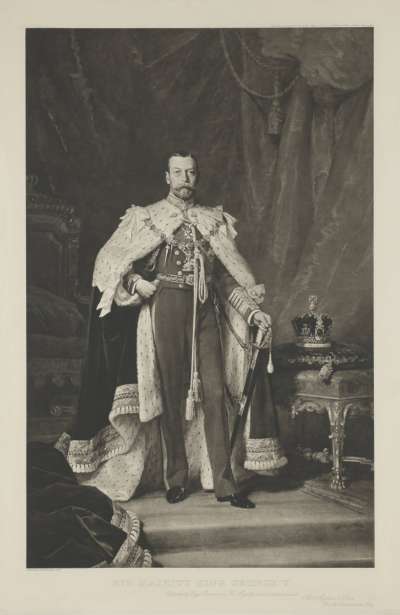 Image of King George V (1865-1936) Reigned 1910-36