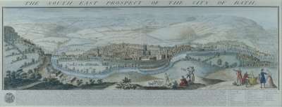 Image of The South East Prospect of the City of Bath