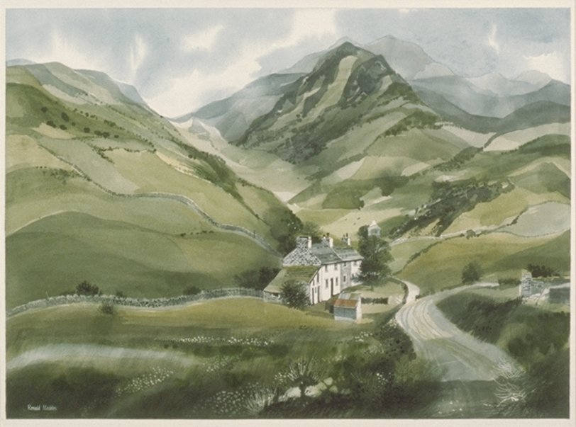 Image of Cottages in a Landscape, Drws-Y-Coed, Gwynedd