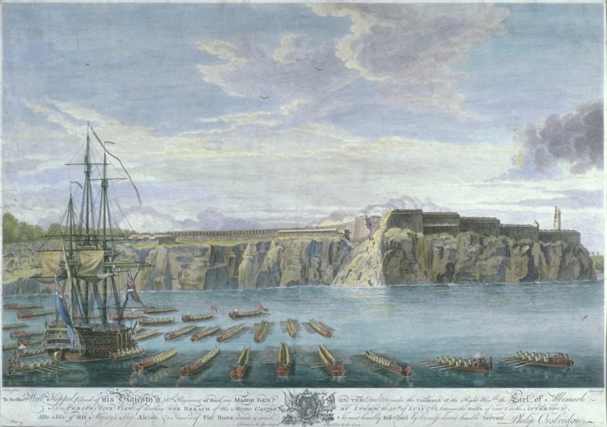 Image of Entering the Breach of the Moro Castle, by Storm, 30 July 1762 [the Siege of Havana]