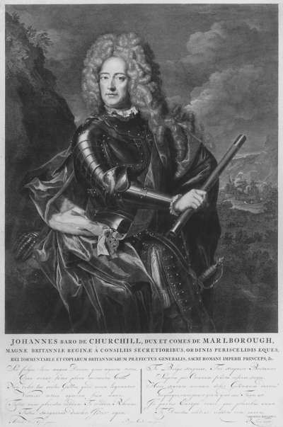 Image of John Churchill, 1st Duke of Marlborough (1650-1722) army officer and politician