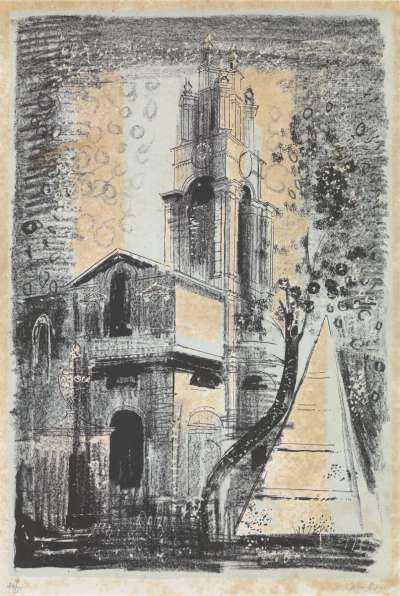 Image of St. Anne’s, Limehouse, London, by Nicholas Hawksmoor