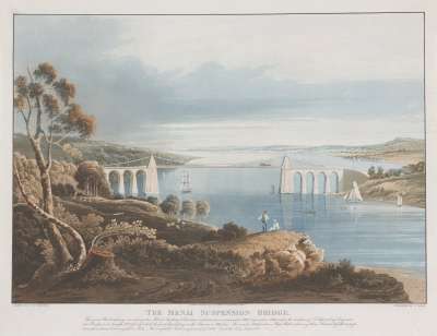 Image of The Menai Suspension Bridge