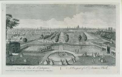 Image of Vue du Parc de St. Jacques / A Prospect of St. James’s Park