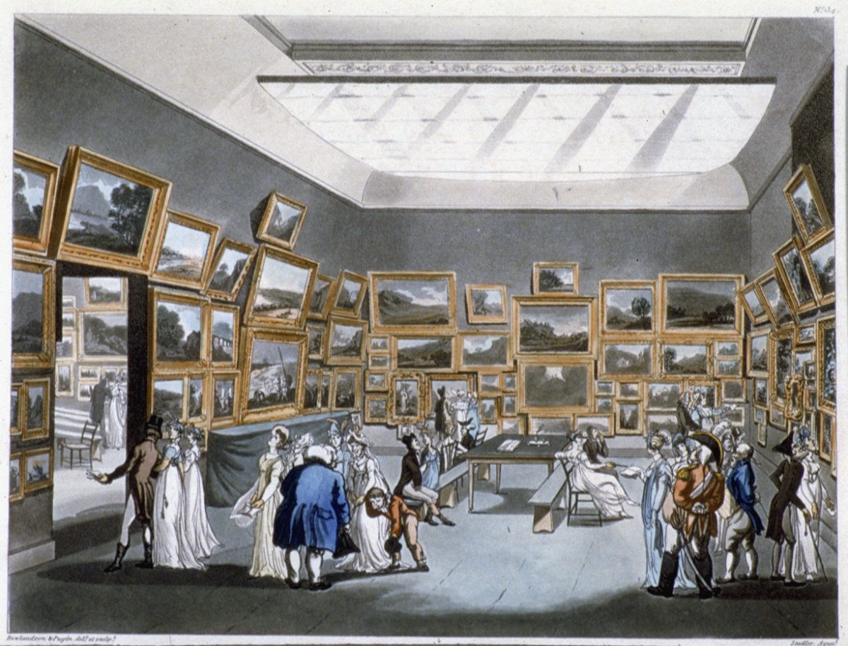 Image of Exhibition of Water Coloured Drawings, Old Bond Street