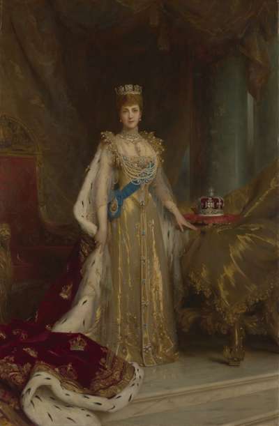 Image of Alexandra of Denmark (1844-1925) Queen Consort of King Edward VII