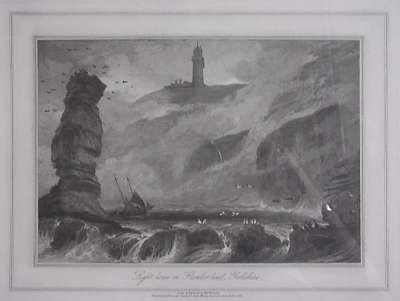 Image of Light-House on Flamboro’ Head, Yorkshire