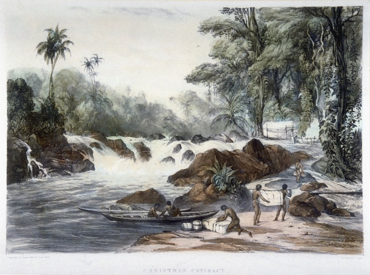 Image of Christmas Cataract on the River Berbice, Guiana