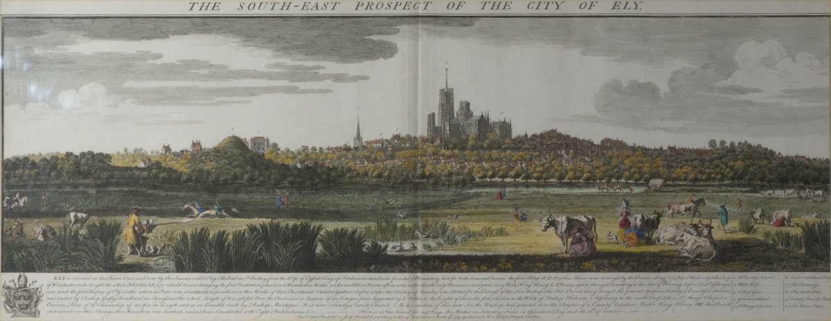 Image of The South-East Prospect of the City of Ely