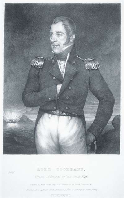 Image of Thomas Cochrane, 10th Earl of Dundonald (1775-1860) Admiral