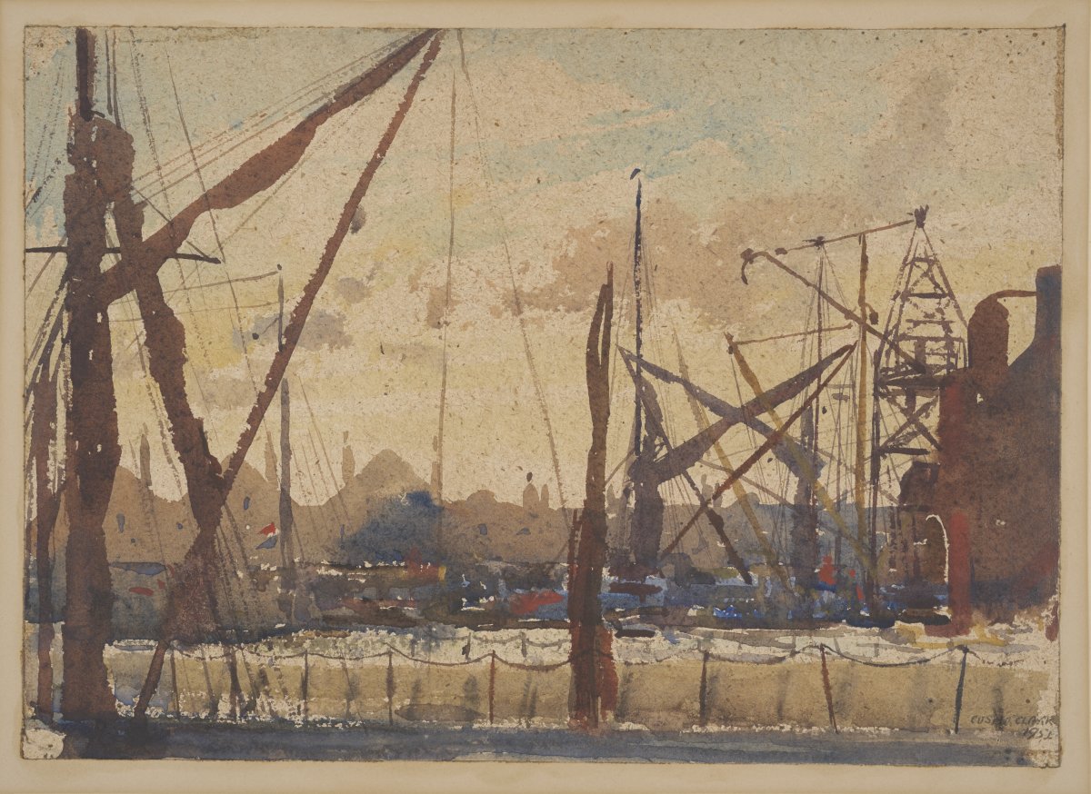 Image of Barges in Whitstable Harbour