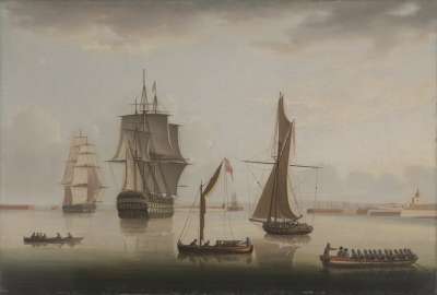 Image of Shipping in Portsmouth Harbour