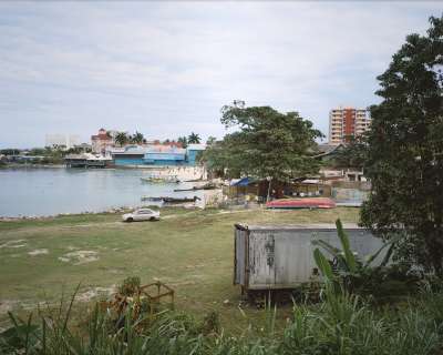 Image of The Beach, Ocho Rios, Jamaica [diptych]