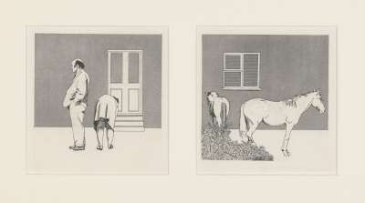 Image of Untitled (Humans and Horses)