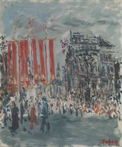 Image of Pall Mall: Coronation Decorations