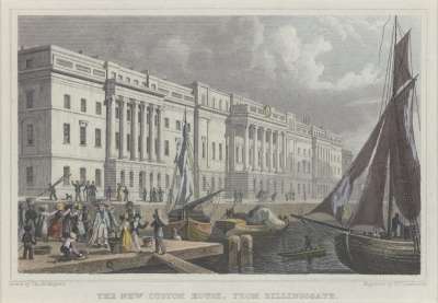 Image of The New Custom House, from Billingsgate