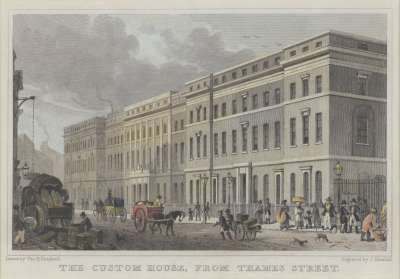 Image of The Custom House, from Thames Street